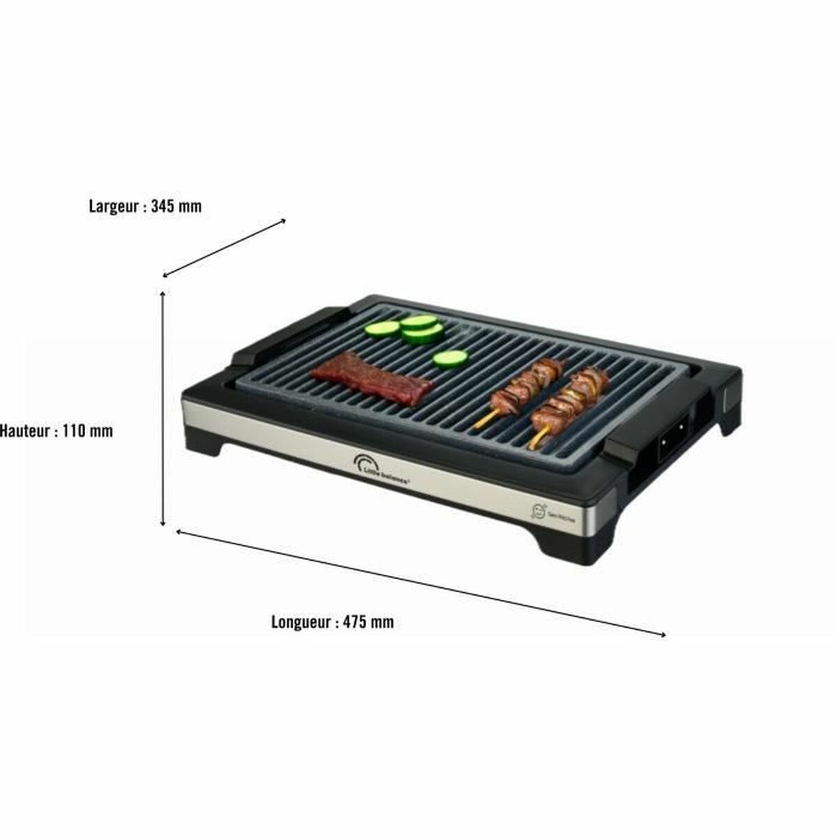 Barbecue Portable Little Balance Easy Nopifas Metal Plastic-2