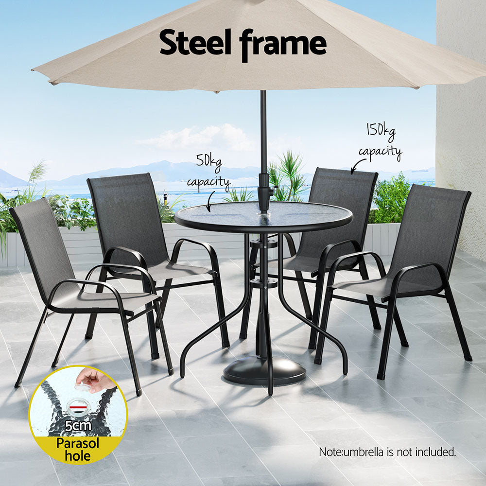 Outdoor Bistro-Set – Stilvolles Dining für Garten & Balkon