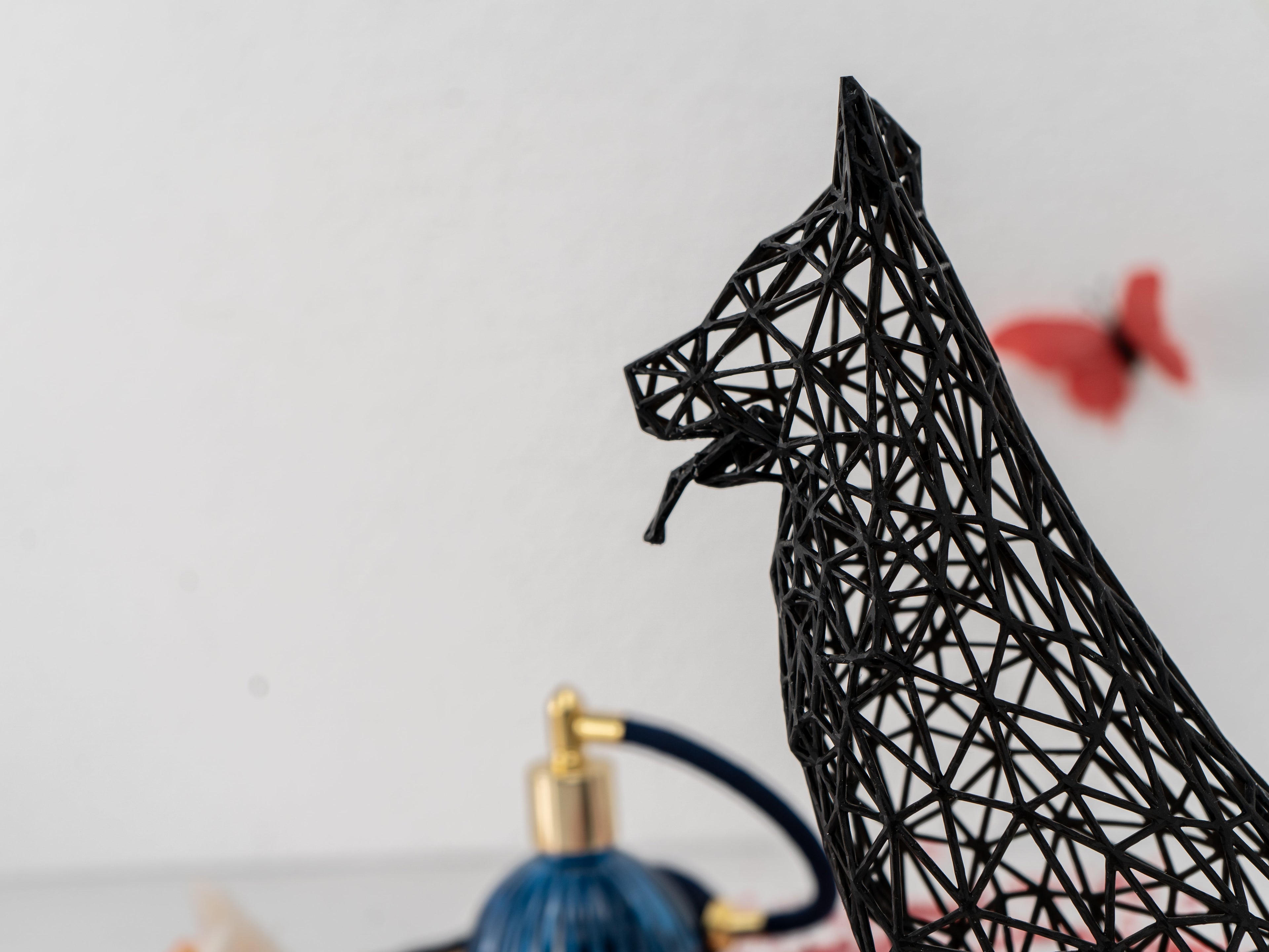 Deutscher Schäferhund Skulptur