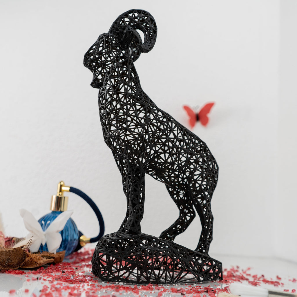 Widder-Skulptur (Aries)